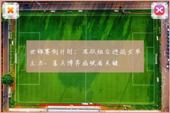 世锦赛倒计时：混双组合迎战女单主力，落点博弈成破局关键