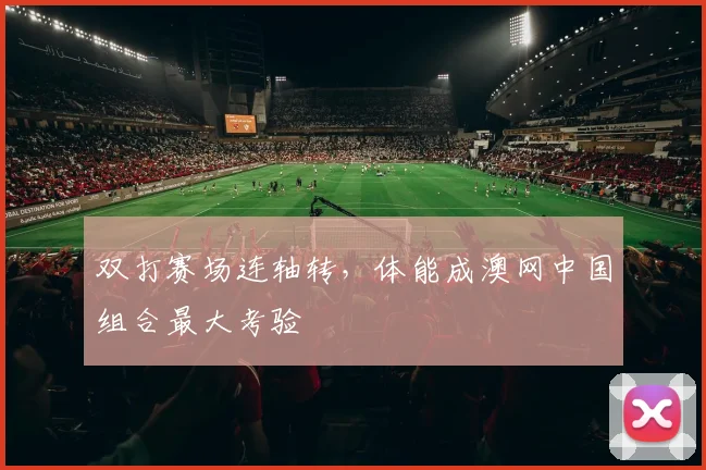 双打赛场连轴转，体能成澳网中国组合最大考验